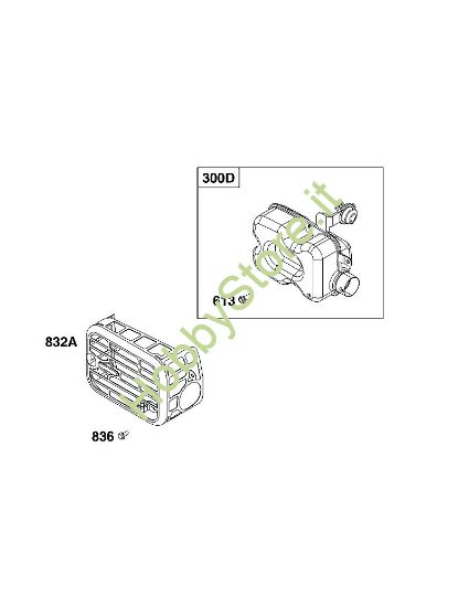 I - GRUPPO GAS DI SCARICO B&S - 10 €¦ 104M0B-0123-H5 brand Stihl